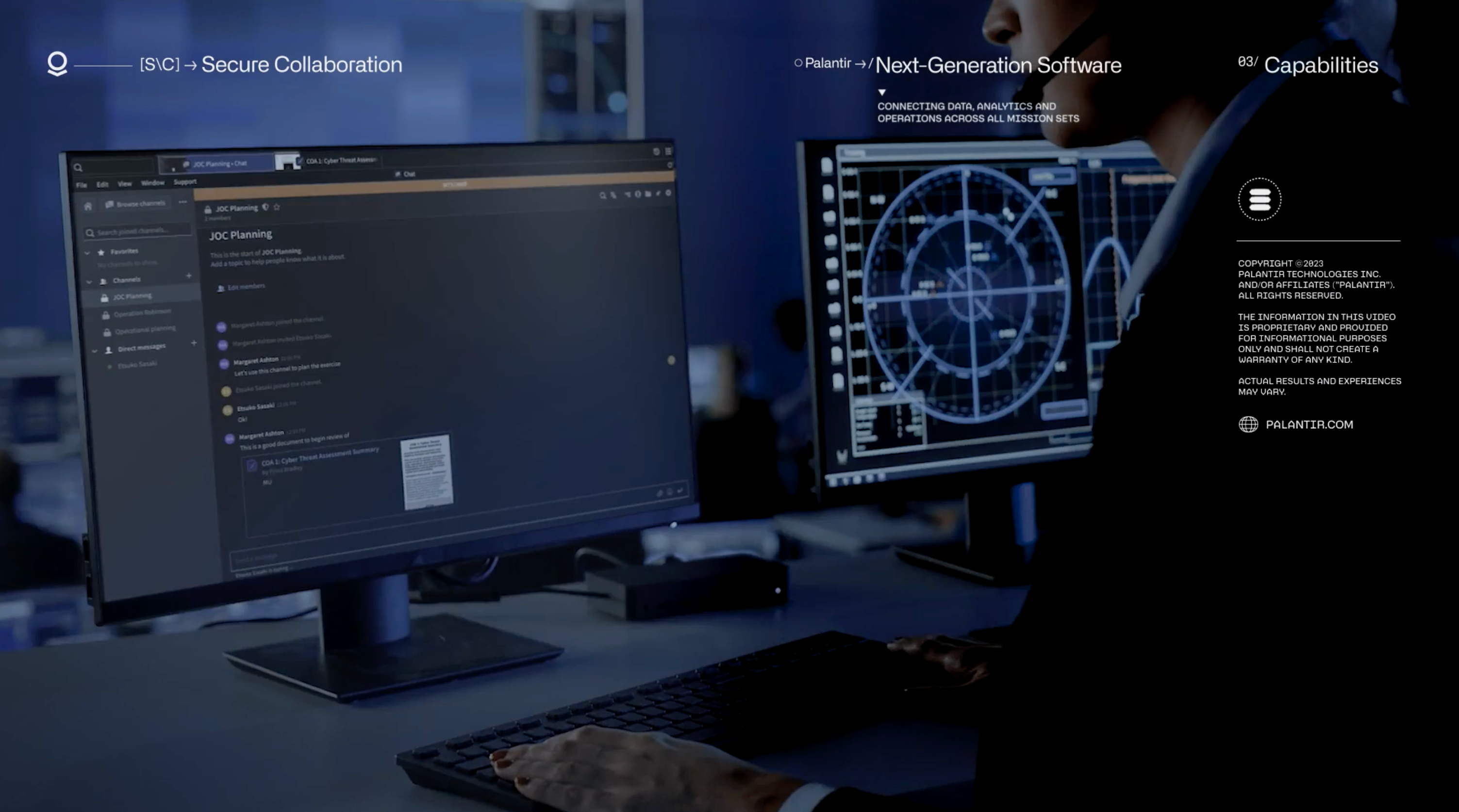 Palantir Powering Secure Collaboration | Capabilities