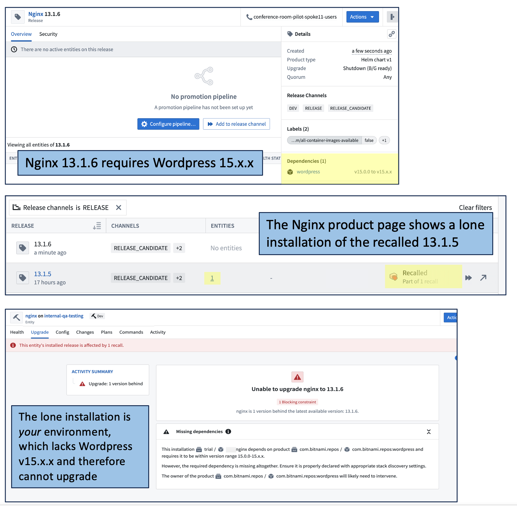 Dependency management in Apollo