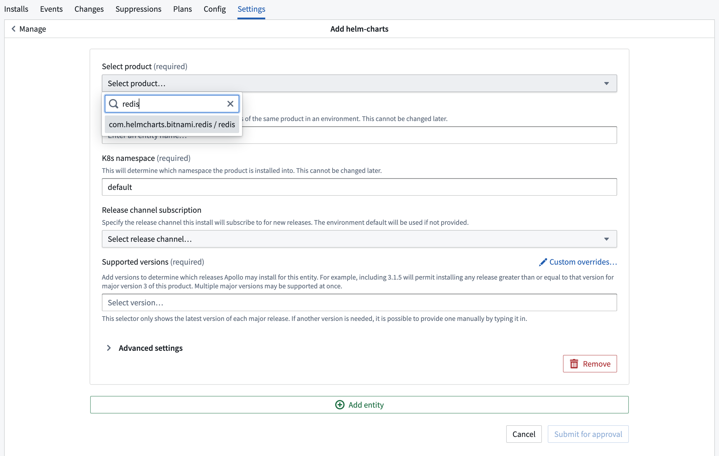 Redis Helm Chart Deploy