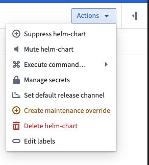 Creating an entity-specific suppression window