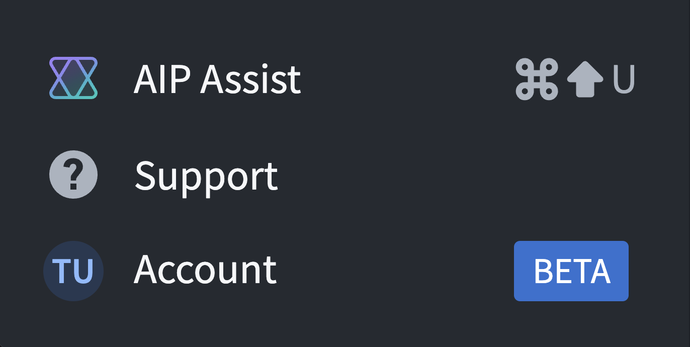 Platform version tag visible in sidebar.