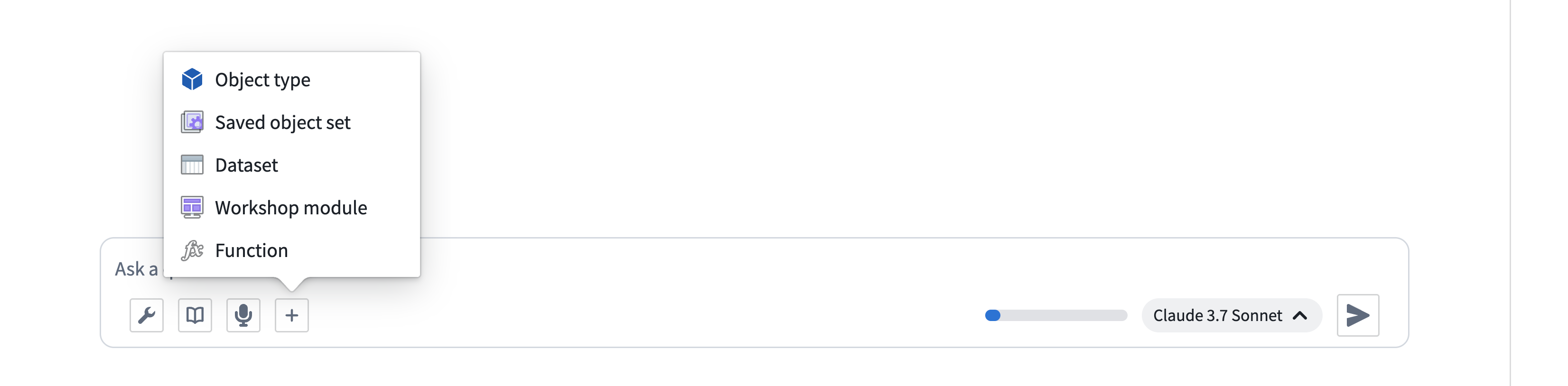 Manually add context to AIP Analyst.