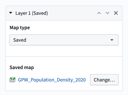 Adding a saved layer to a map board.