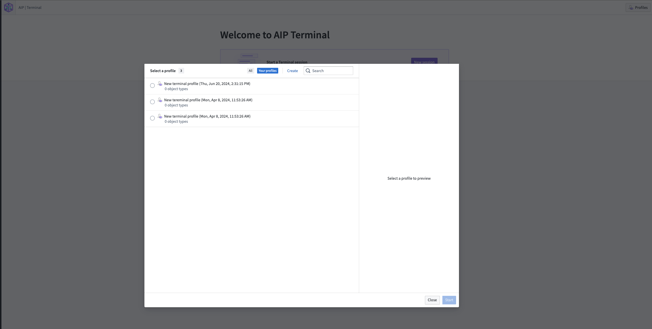 Deprecated AIP Terminal profiles will be deleted on October 2.