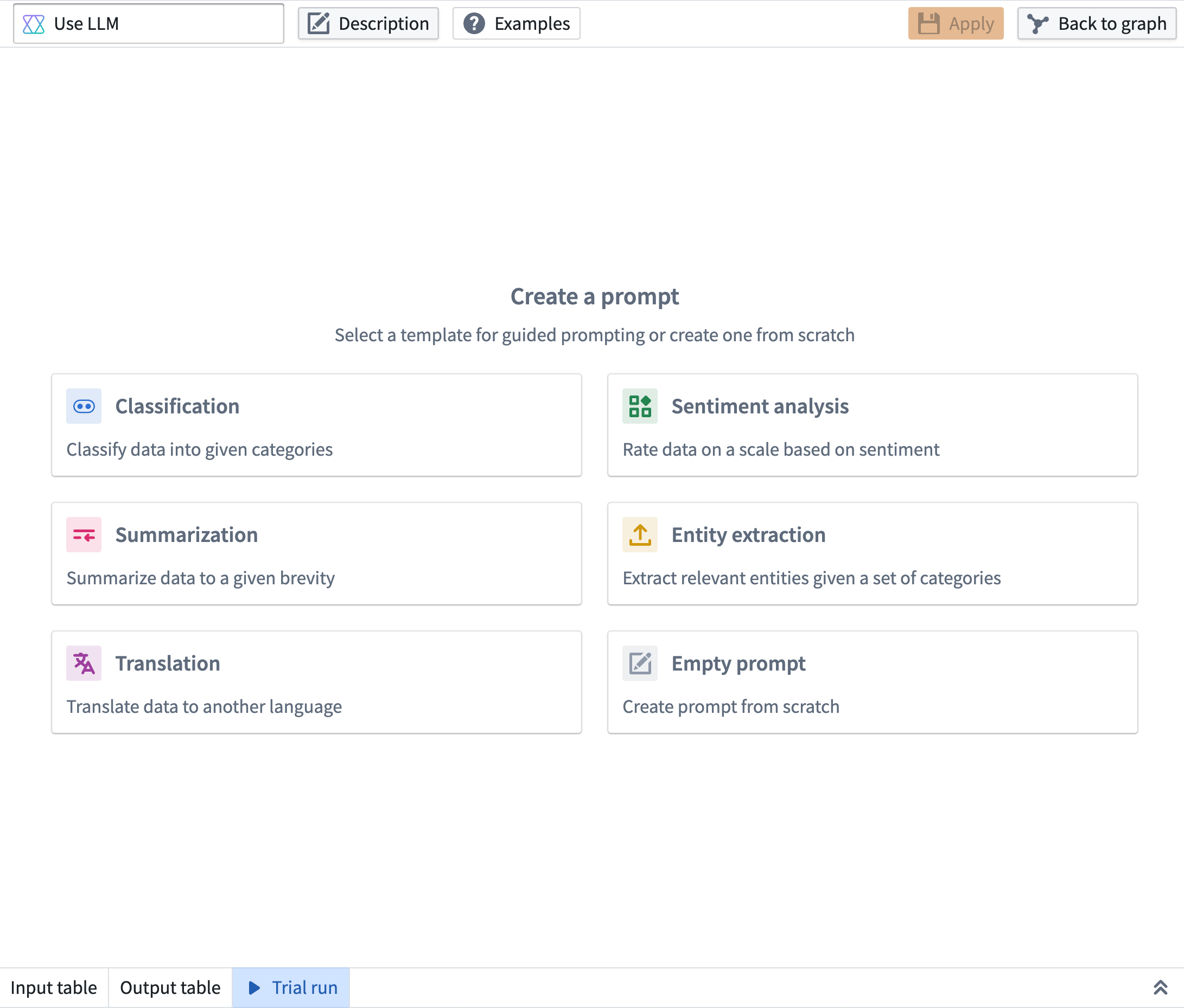 Pipeline Builder interface showing the addition of five guided prompts.