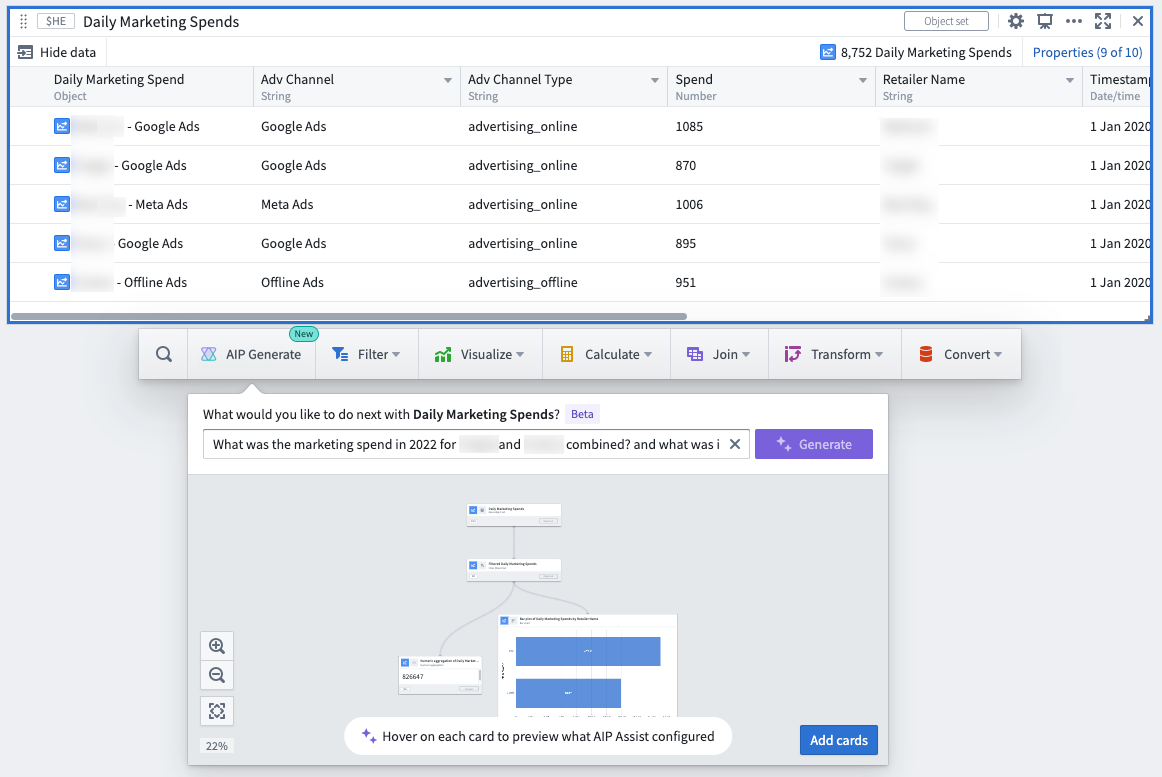 Example of AIP in Quiver