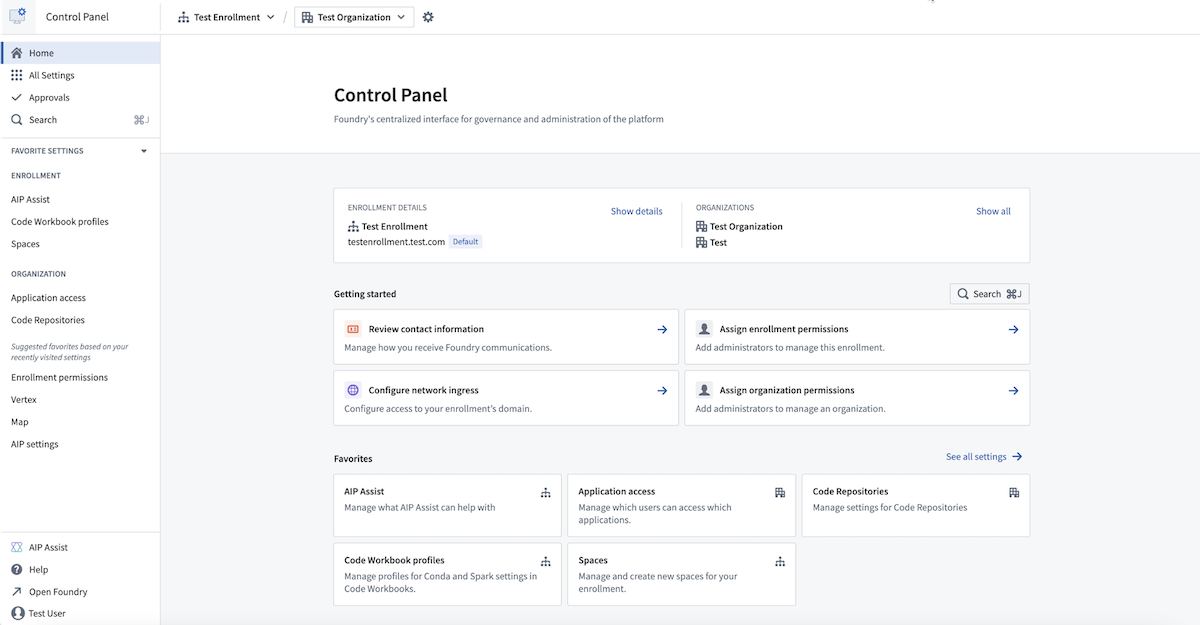 The newly updated and streamlined design of Control Panel.