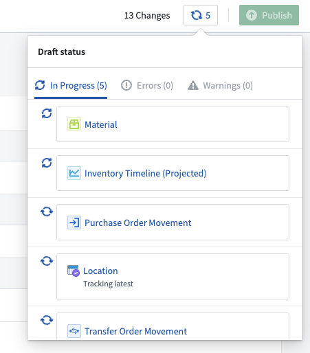 Multiple edits can be stacked and applied without waiting for previous changes to complete.