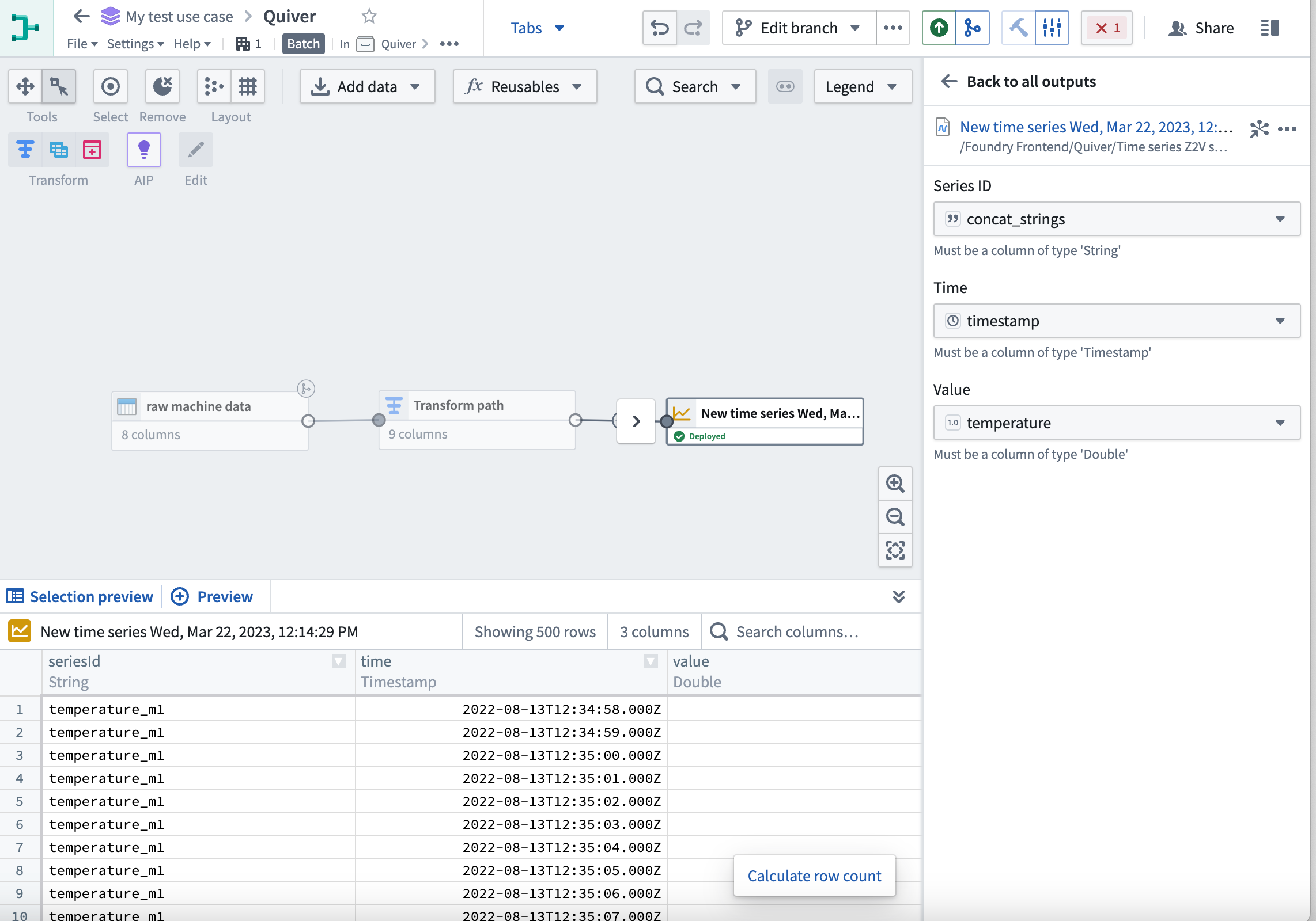 Example pipeline