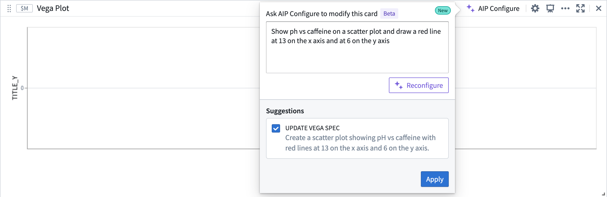 AIP suggestion based on given prompt