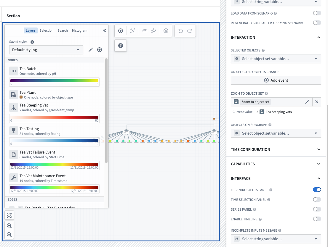 Toggle to enable Timeline 