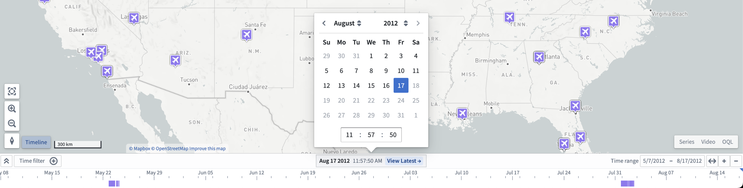 Setting date for Timeline