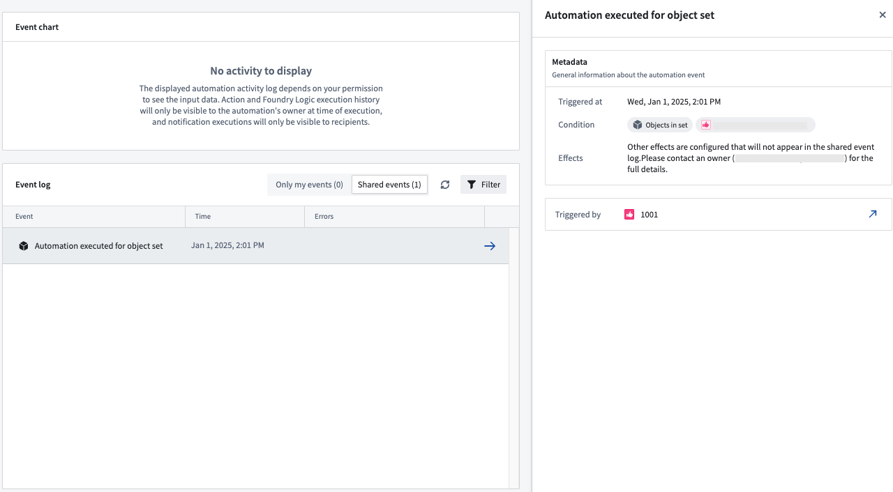 Shared History Events