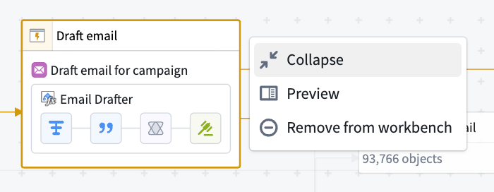 Expanded node details in the dependency graph view.
