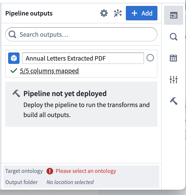 Rename and set ontology output