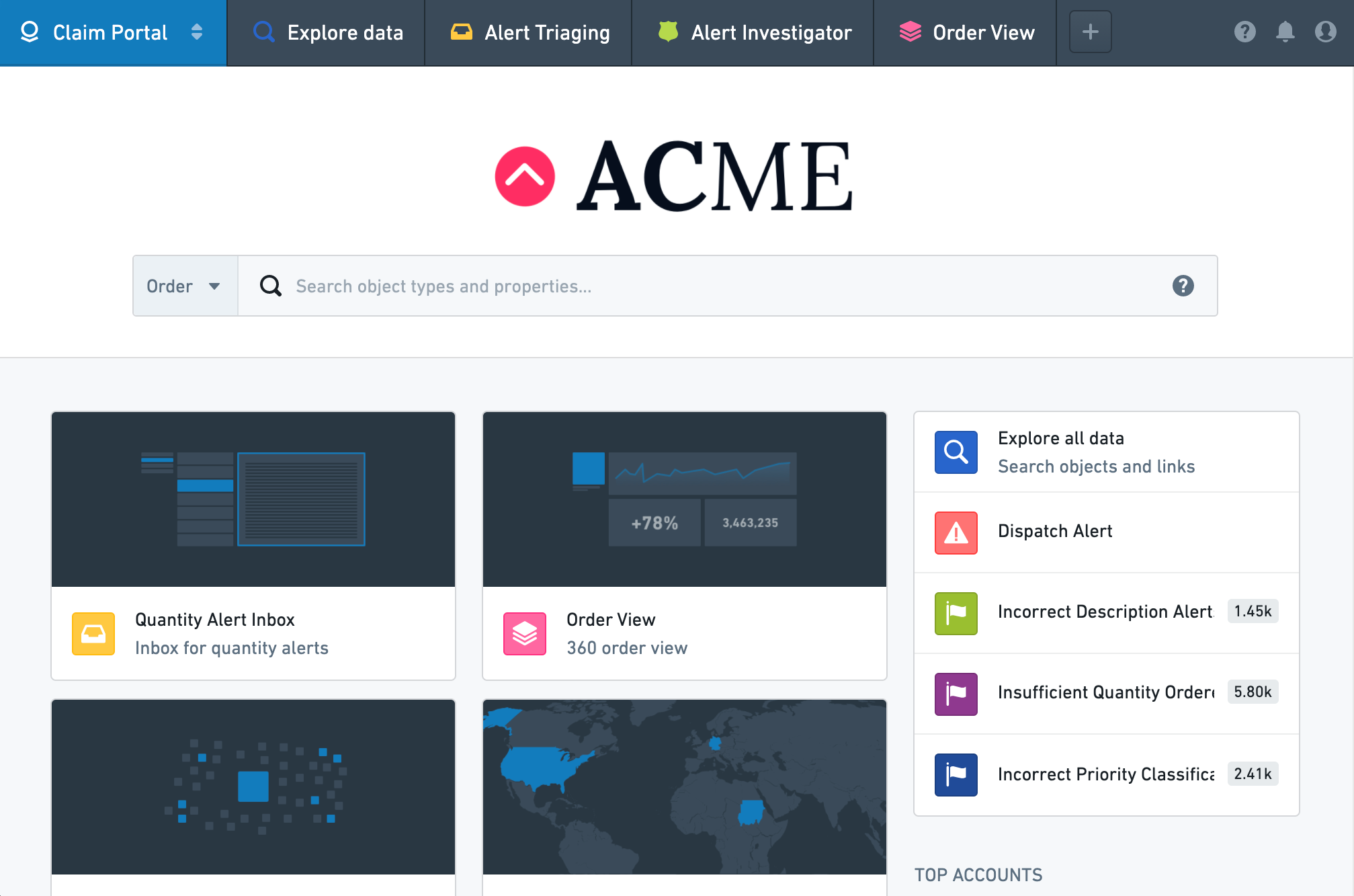 Example Carbon workspace