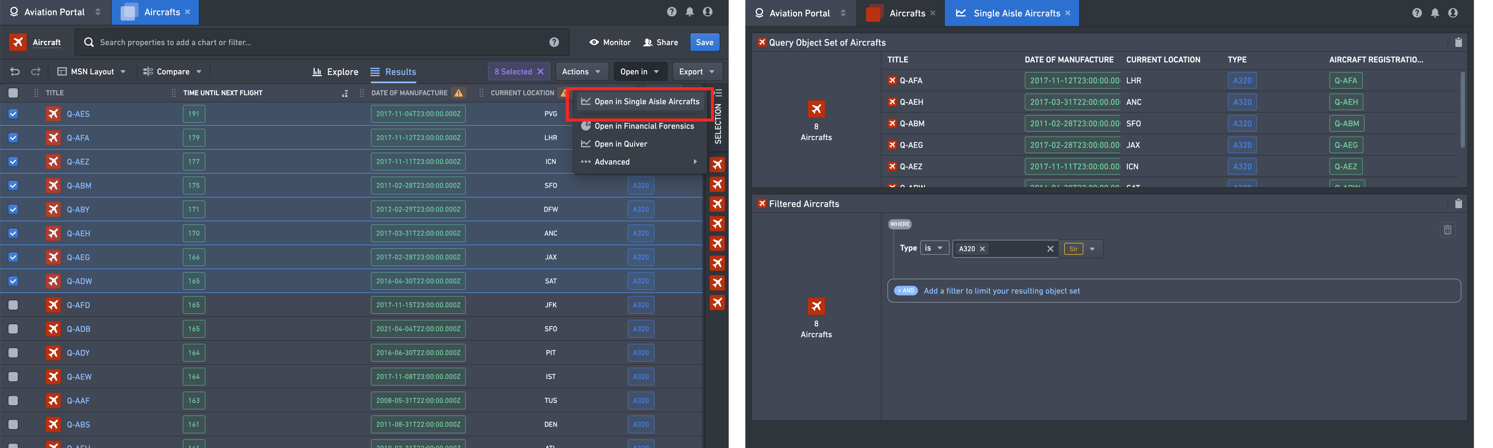 Navigation input / output