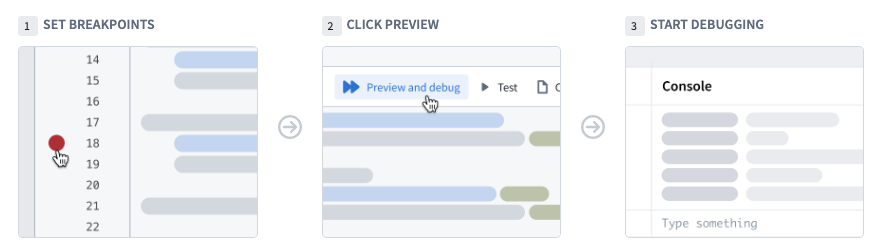 Debugger overview panel