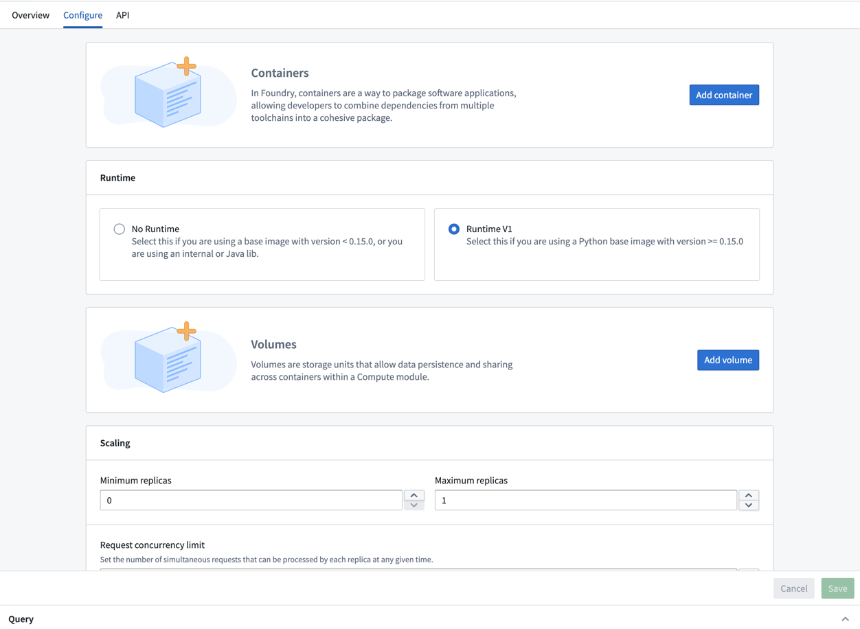 Compute Module Configure