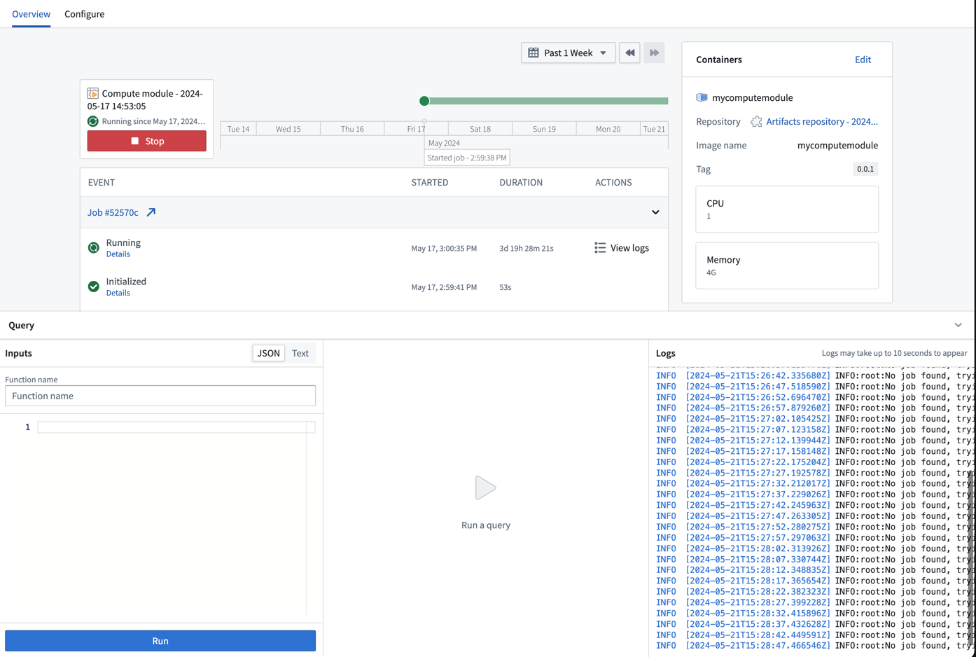 Query Compute Module