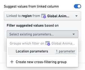 Adding a parameter to an existing group