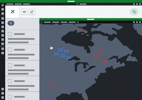 The App Pairing and Commands widgets can provide context to AIP.