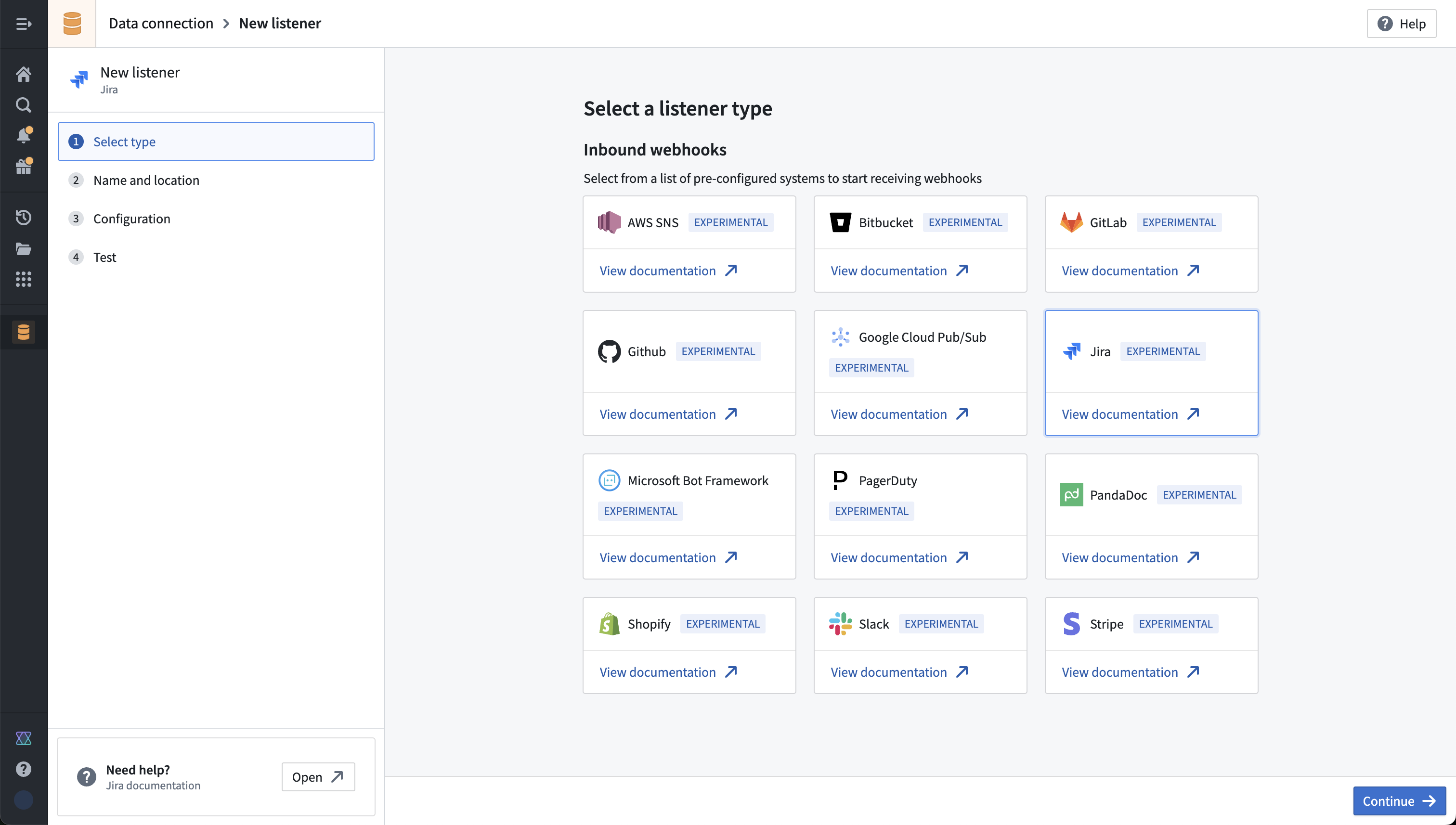Event listeners homepage