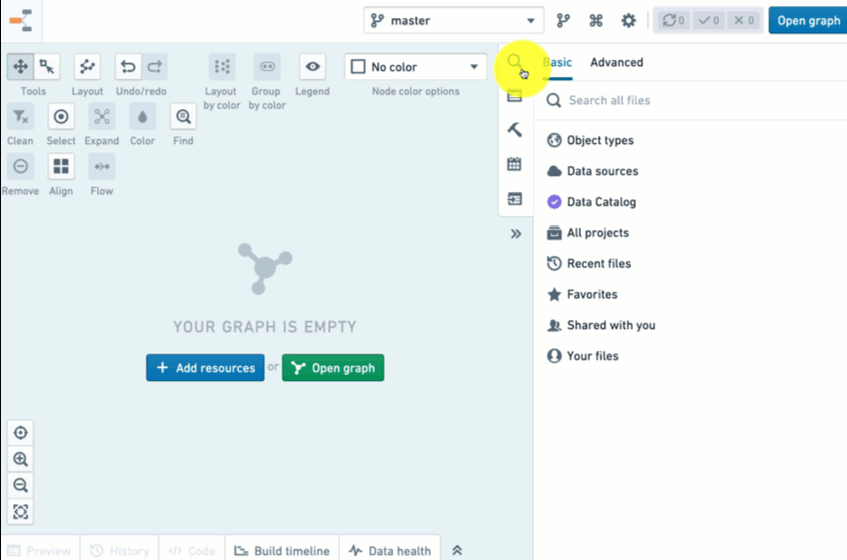 Add nodes to the graph