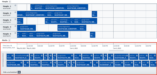 Example: Standard unallocated puck size.