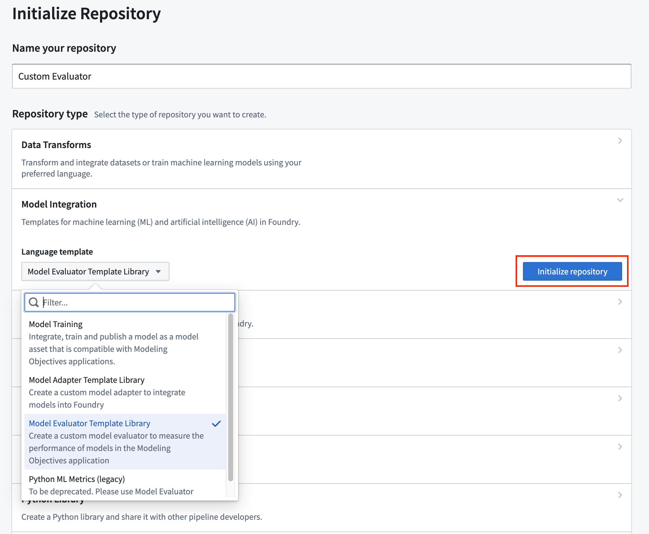 Initialize new code repository