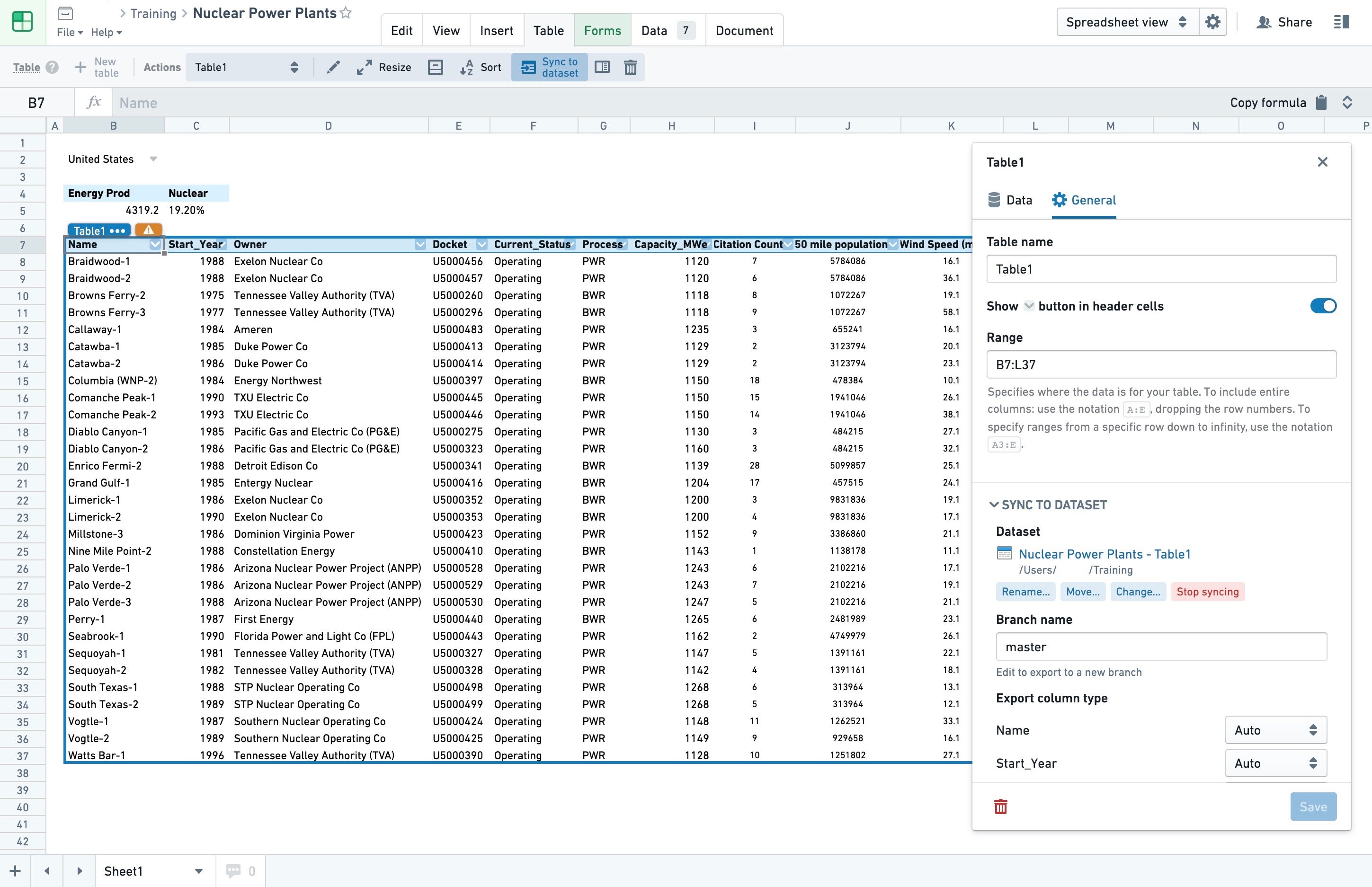 documentation-datasets-sync-a-table-to-a-dataset