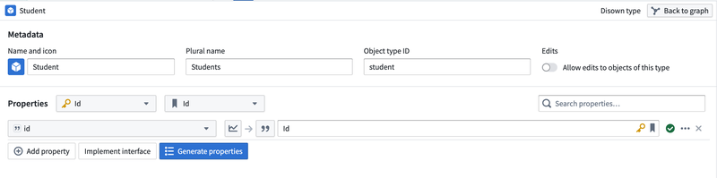 Select Implement interface.