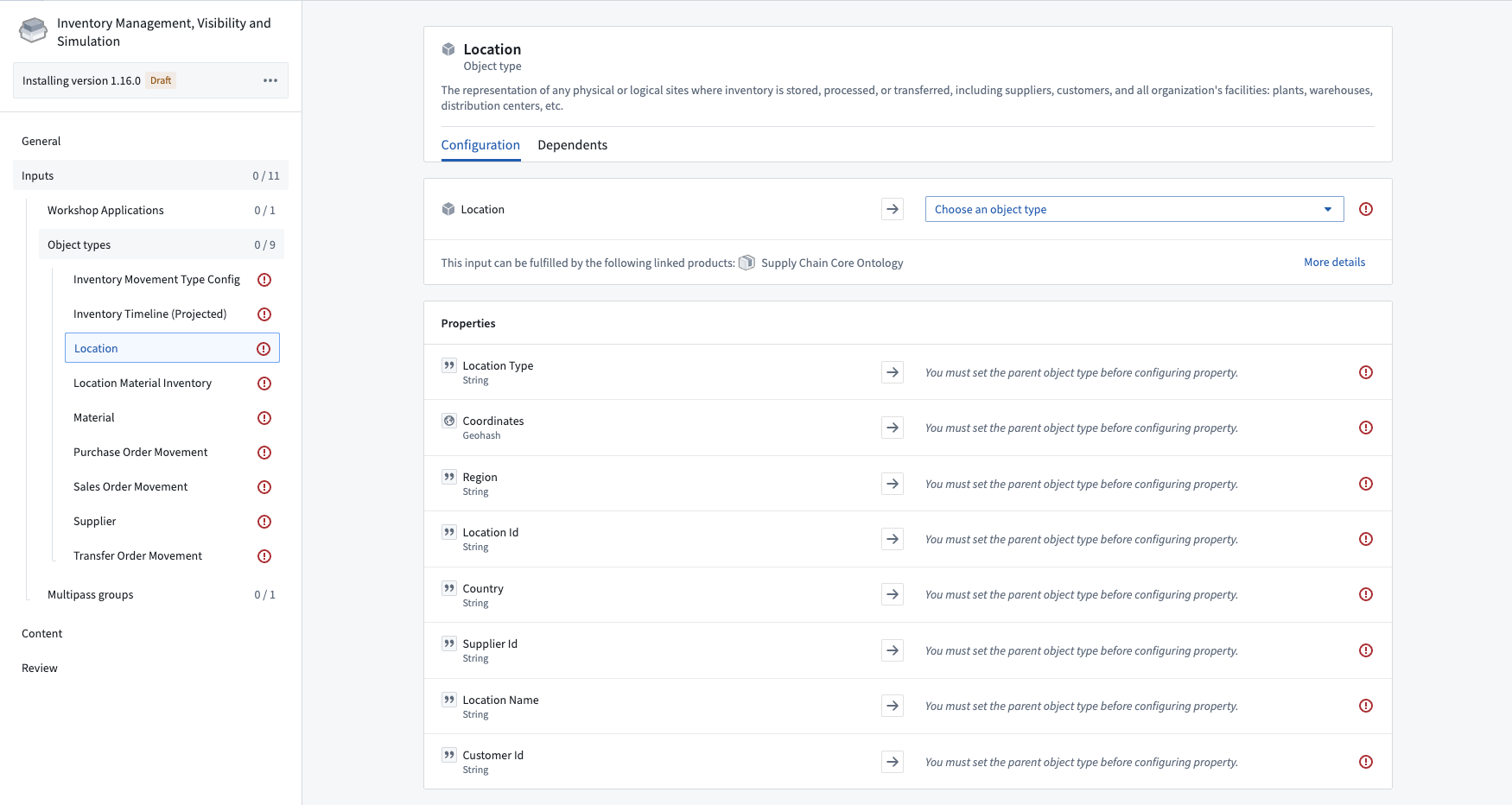 The input mapping configuration page for the "players_cleaned" dataset.