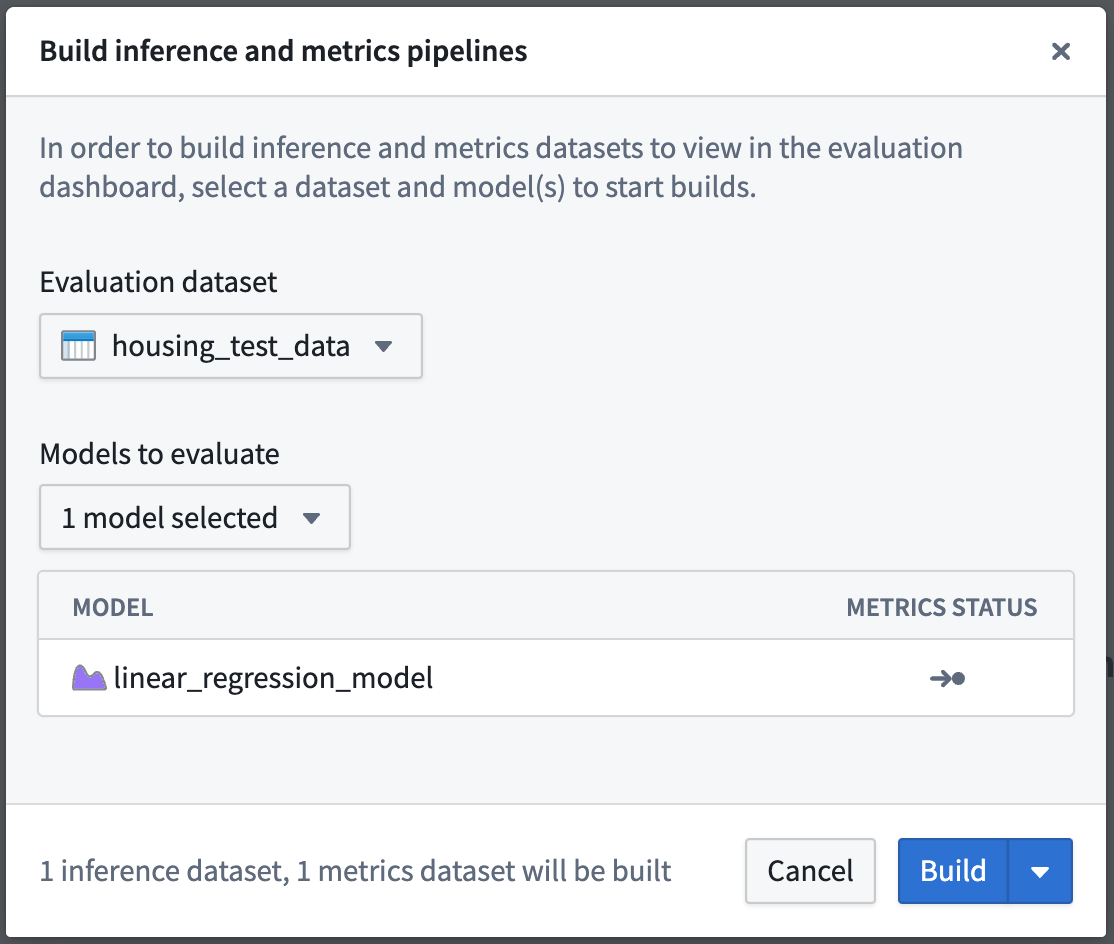 Build evaluation pipelines in Palantir Foundry.