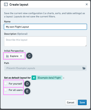 Edit Layout