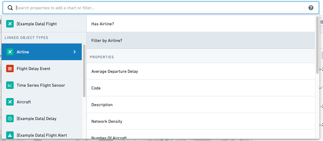 Flights linked to airline