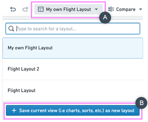 Selecting a Layout