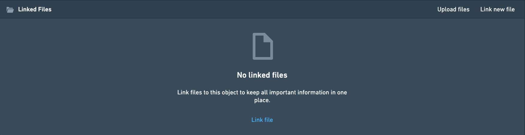 Linked files