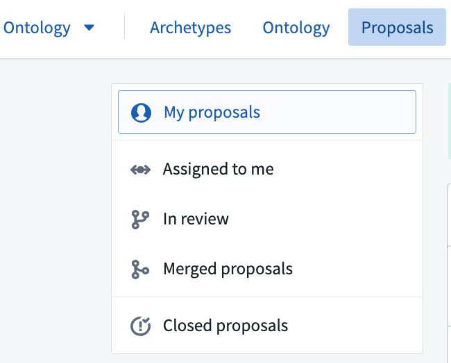 Proposals tab