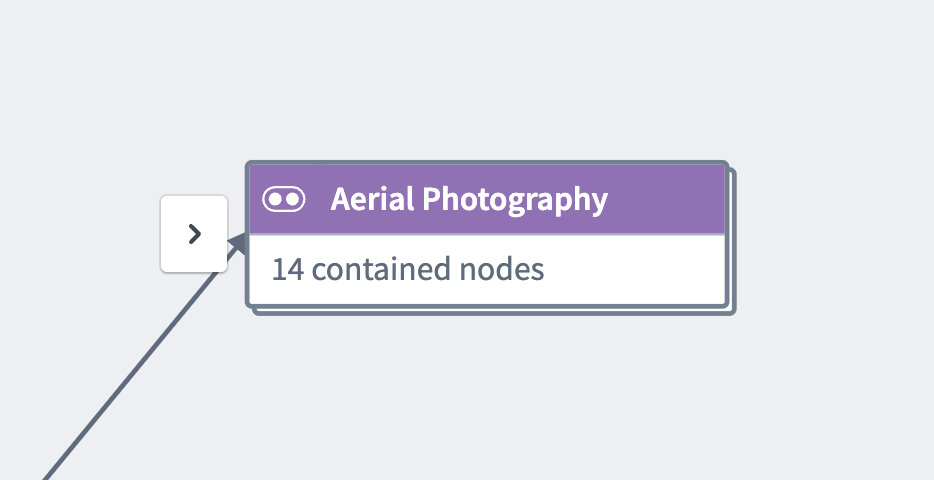 An example of an Aerial Photography color node that contains fourteen node.