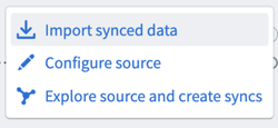 ctions you can take on the source node in Pipeline Builder.