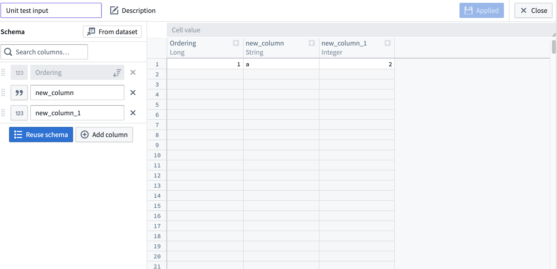 Unit tests on the proposal page.