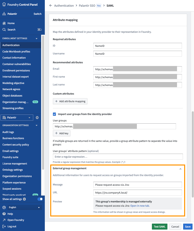 Create a custom message in Control Panel