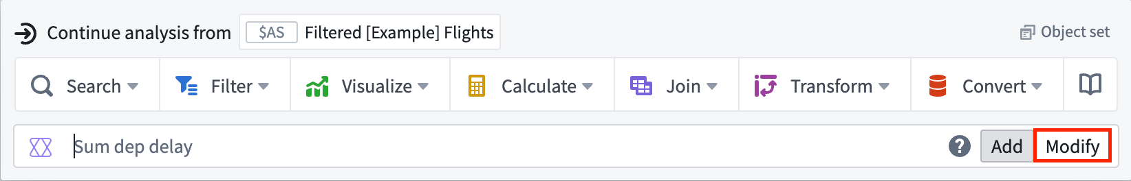 Red rectangle highlighting the AIP Configure modify button in the input section.