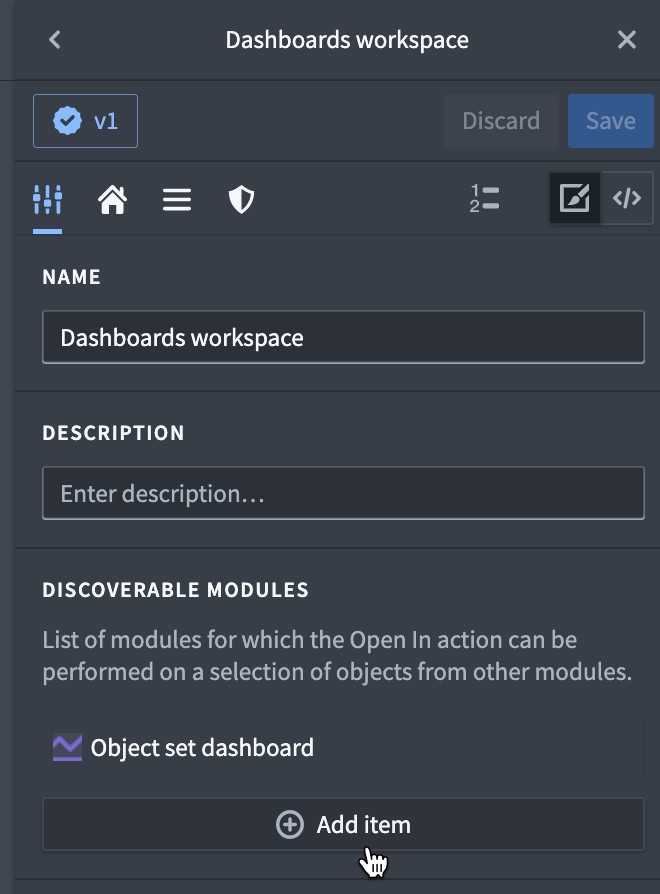 Carbon discoverable module