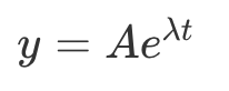 Formula exponential