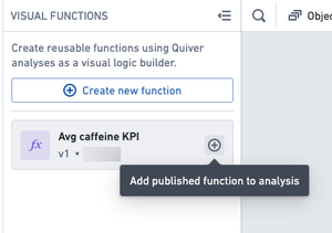 Add published function to analysis