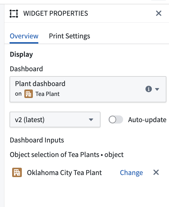 Notepad widget inputs