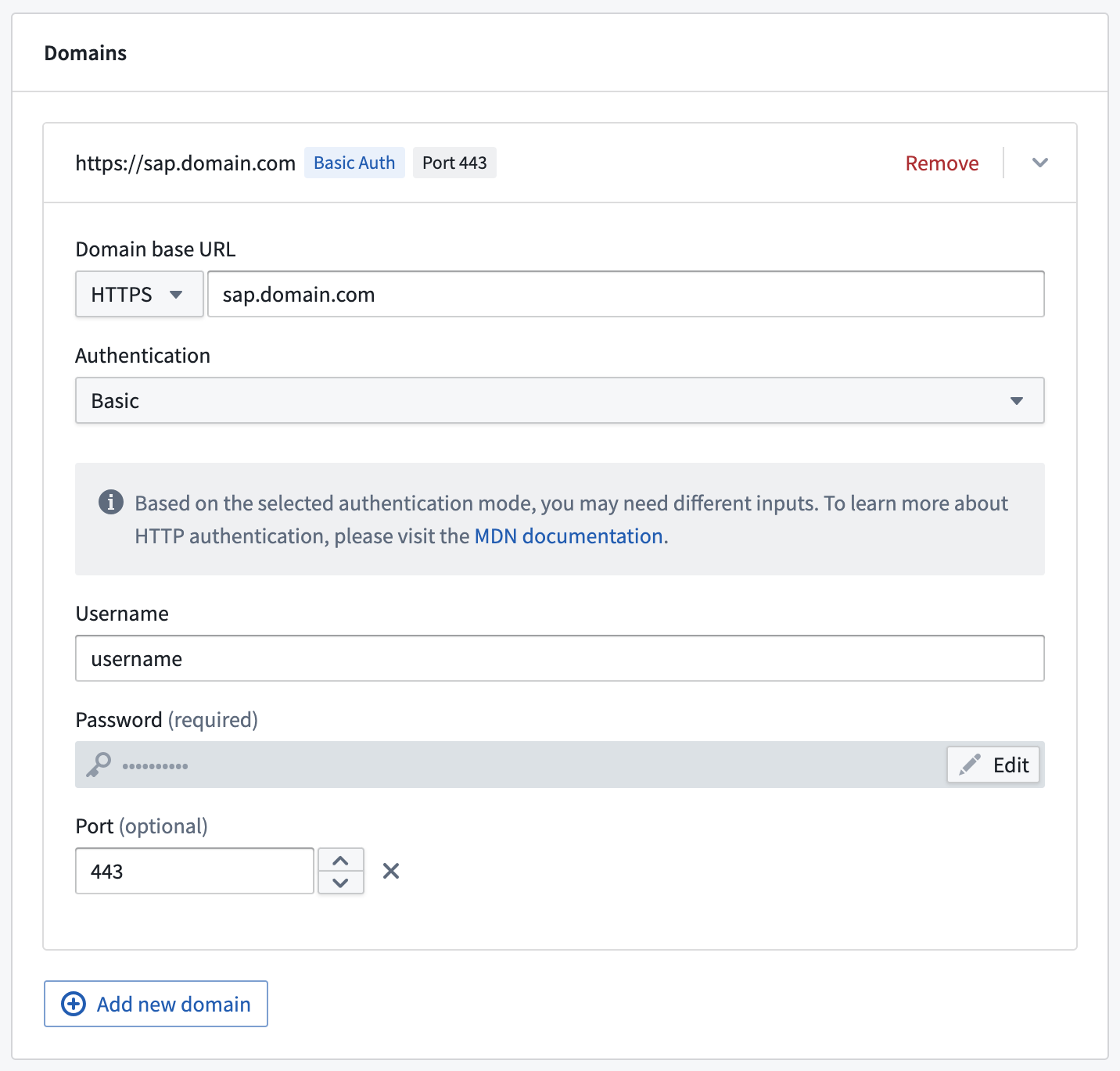 Configure REST API source