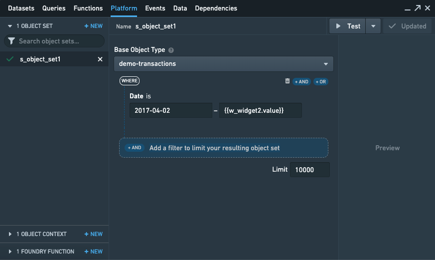 object-set-parameterized